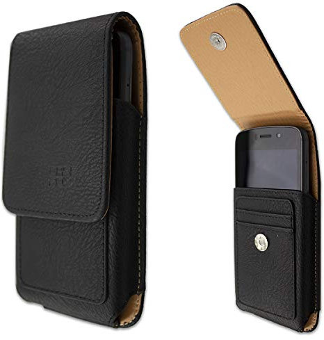 caseroxx Handy Tasche Outdoor Tasche für Samsung Galaxy S10 Plus, mit drehbarem Gürtelclip in schwarz