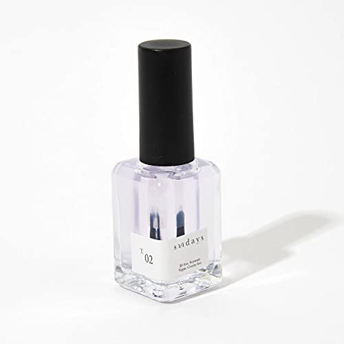 Sundays 10-Free, Nontoxic Nail Polish No.T.02 (Fast Drying Top Coat)