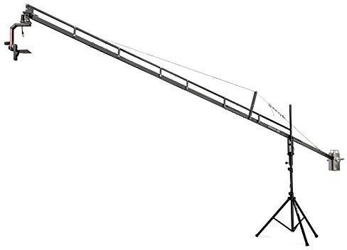 PROAIM 18ft Camera Crane Jib, Stand, Sr. Pan-Tilt. Gimbal Compatible. For DSLR Video Cameras Camcorders (P-18-JS-SRPP)