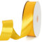 TONIFUL Breites Satinband, 40 mm x 91 m, Gelb, für Geschenkverpackungen, Stuhlschärpen, Valentinstag, Hochzeit, Geburtstag, Party, Dekoration, Haare, Blumenhandwerk, Nähen