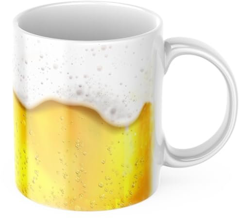 Tasse mit Biermotive Männergeschenk Männertraum Bierkrug Vatertag Papatasse Papageschenk Biergeschenk Opageschenk Bierfest Geschenkidee für den Mann