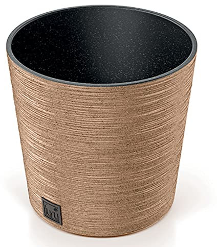 Pot de fleurs avec reserve d´eau 15 L ocre - FURU