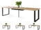 All4All Esszimmertisch Avanti - Esstisch - Loft Tisch – ausziehbar bis 310cm - Küchentisch - Kitchen Table - 160x90cm - 05 - Artisan Eiche