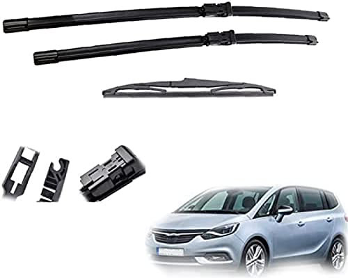 Scheibenwischer 30 28 14 Vorne Hinten Wischerblätter Set Für Opel Für Zafira Für Tourer C 2012 2013 2014 2015 2016 2017 2018 2019 2020 Fenster Scheibenwischer