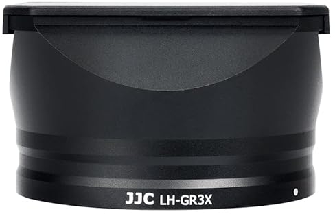 JJC Metal Lens Hood with Protection Cap for Ricoh GR IIIx GRIIIx GR III x Digital Camera Accessories