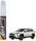 Stylo Retouche Peinture,Retouche Peinture Voiture,Retouche Peinture Voiture,Stylo Retouche Voiture,Rayures Réparation De Peinture,Anti Rayure pour Carrosserie Moto Voiture Vélo,1 Pièce (Blanc)