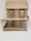 Plain blank Make your own MDF Dolls House Kit miniature doll house 1:24 scale, craft project, model making, childrens diy paint decorate