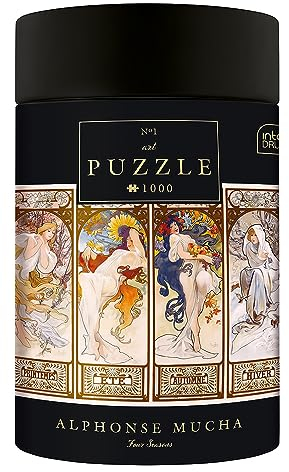 Interdruk Puzzle 1000 67x48 cm Art Kunst - Mucha