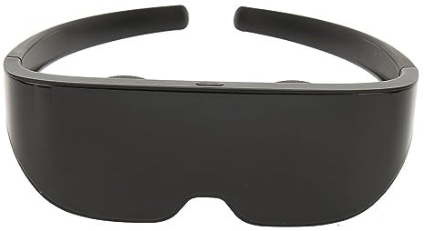 VR-3D-Smart-Brille, Tragbare, Massive 4K-HD-3D-IMAX-Gaint-Screen-AR-Brille mit Fernbedienung, Panorama-Bluetooth-Brille, Myopie-Virtual-Reality-Headset für Film- und Spielvideos
