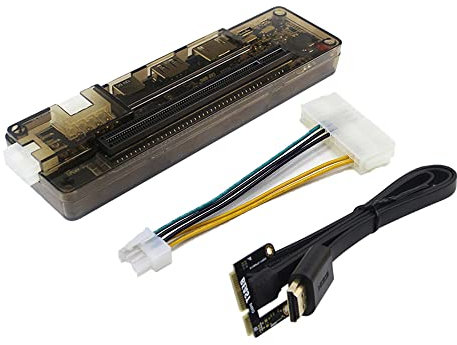 docooler V8.0 Exp GDC Notebook Espansione Esterna PCI-E Scheda Grafica Indipendente Dispositivo Esterno NGFF M.2 A Versione Chiave Senza Alimentatore