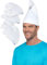 Funidelia | Schlumpf Hüte 5 Stück für Herren und Damen The Smurfs, Zeichentrickfilm, Zwerg - Zubehör für Erwachsene, Zubehör für Kostüm - Weiß