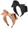Lot de 2 Bandeaux pour cheveux avec nœud - Coiffure pour femme à la mode, Bandeaux pour cheveux dorés et noirs, élégants épingles à cheveux