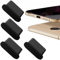 4x USB 3.1 Typ C Staubschutz passend für Samsung Galaxy A55 A35 A15 A05 A54 A34 A14 A73 A53 A33 A23 A13 A04s 5G S24 Z Fold Flip 4 5 Note 10 20 Kopfhörer Schutz Kappe Staub Stöpsel Type C AA Schwarz