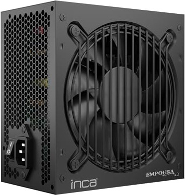 INCA IPS-1050XN Silent Power Supply Kompatibel mit dem neuesten ATX 12V V2.3 Standard Der extrem leise 120-mm-Lüfter sorgt für einen außergewöhnlichen Luftstrom. (1050XN)
