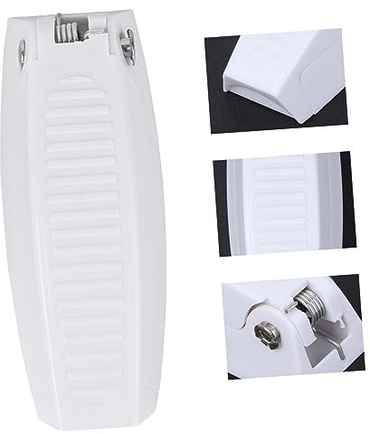 JECOMPRIS 2Pièces Clips de Fermeture pour Porte de Bagages Plastique Installation Facile avec Vis ou Ruban Adhésif Double Face