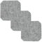 vhbw 3x Filtre à charbon actif compatible avec Moulinex Universalis 1000, Universalis 800 Friteuse - 12 x 12 x 0,8 cm