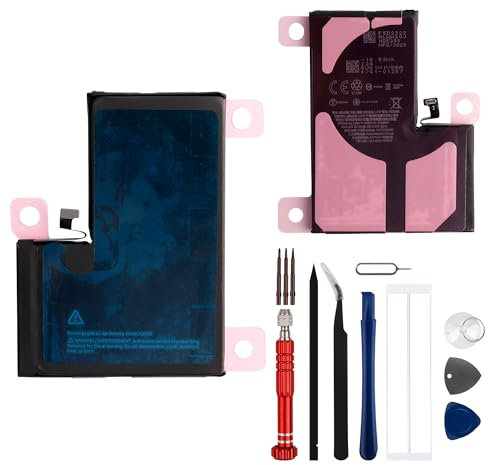 E-yiiviil Batterie de rechange A2830 4323 mAh/3,86 V compatible avec 14 Pro Max, avec outils