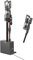 Morphy Richards MRXSTICKPRO Intelliclean Cordless Vacuum Cleaner, Self Empty Bin Station, Washable HEPA Filter, Multi-Filtration Cyclone, Detachable Battery, Motorised Brush, Grey & Red, 730005