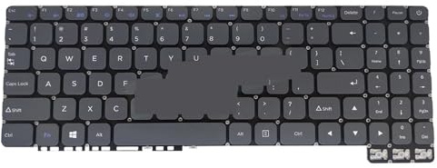 LWDOZMD US-Englisch-Tastatur für Gateway GWTN156-11 GWTN156-11BK GWTN156-11BL GWTN156-11GN GWTN156-11RD 15,6 Ultra Slim Notebook(3Pcs US Keyboard)