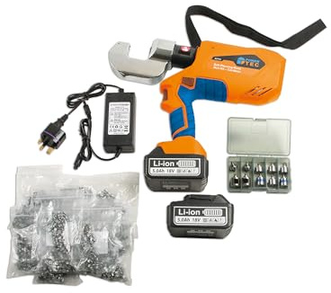 PowerTec 92743 Self-Piercing Rivet Gun Kit - Cordless