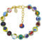 GlassOfVenice Cristal de Venecia Murano pulsera de mosaico - Multicolor, 20 centímetros, vidrio, cristal, 20 centimeters, Vidrio, Na