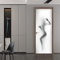 FLFK 3D Sexy Mädchen SchattenTürtapete Wandbilder Selbstklebend Tür Poster Vinyl Entfernbar Mauer Aufkleber Zuhause Dekor 77x200CM