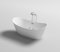 Freistehende Luxus Whirlpool Badewanne Oslo – 180x90 cm – 12 Massage-Düsen, LED-Farblichttherapie, freistehend für 2 Personen, Hot Tub Spa Indoor – Ohne Armatur