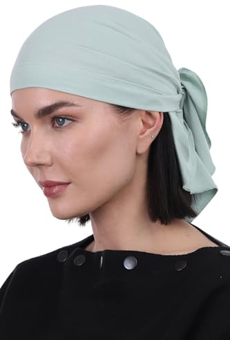 Deresina Unisex Extra Large Bambus-Bandana – Weiche, atmungsaktive Kopfbedeckung bei Haarausfall und Chemotherapie – Alltags-Kopfbedeckung