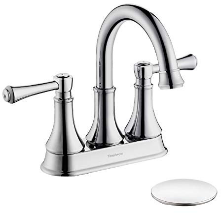 TimeArrow TAF067Y-CP Zweigriff-Badezimmerarmatur, Chrom, 10,2 cm