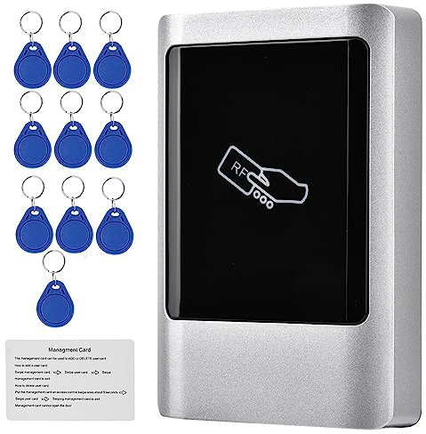 Lector de Tarjetas a Prueba de Agua IP65, Lector RFID Wiegand al Aire Libre Tarjeta Inteligente de gestión de Acceso a Puertas a Prueba de Agua(ID)