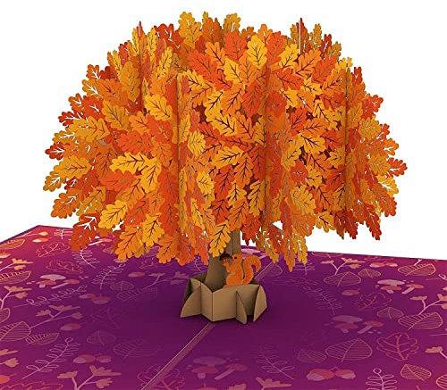 Lovepop - Biglietto pop-up con albero di quercia