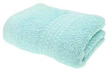Julie Julsen® Bio Gästetücher in 32 Farben erhältlich weich und saugstark Babyblau 30x50 cm