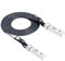 Elfcam - 1M 10G SFP+ auf SFP+ DAC kompatibel 10G DAC SFP+ zu SFP+ kompatibles Kupfer passiv 30AWG Twinax Kabel, Kompatibel für Cisco, Juniper, Mikrotik, Huawei (1 M X 4 Stück)