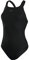Speedo Damen Eco Endurance+ Medalist Schwimmanzug, Schwarz, 46