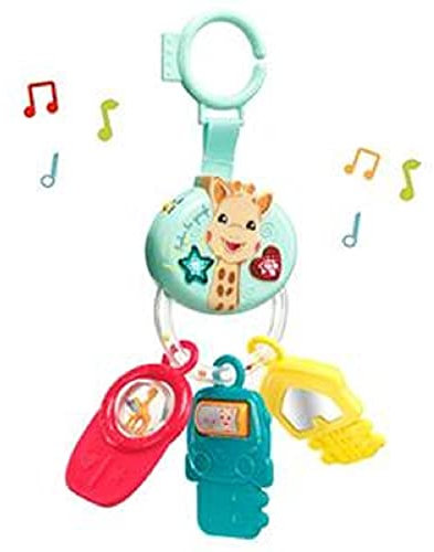 Sophie la Girafe - Hochet Clés Musical - Multicolore - Eveille les sens - à partir de 3 mois