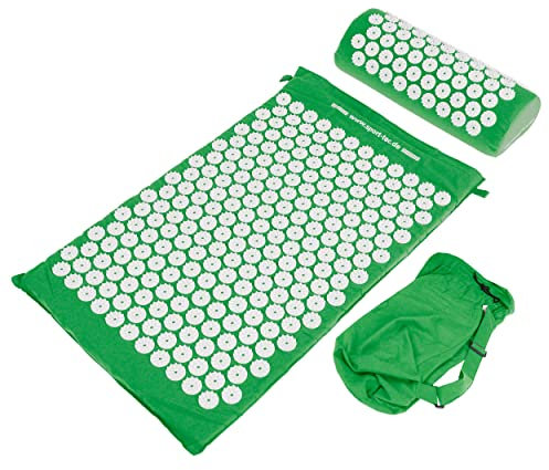 Sport-Tec Akupressur-Set: Akupressurmatte + Akupressurkissen