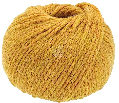 LANA GROSSA Cool Merino Big | Voluminöses Kettengarn aus klassischer Merinowolle | Handstrickgarn aus 90% Schurwolle & 10% Polyamid | 50g Wolle zum Stricken & Häkeln | 90m Garn FB 214
