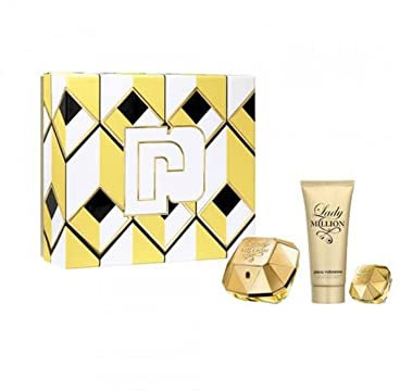 PACO LADY MILLION SET: EDP SPRAY 80ML +BODY LOTION 10ML + MINI