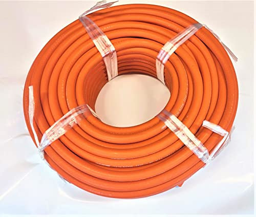 ZaTeChS Propan Butan Gasschlauch aus Markenschlauch 100cm (1m) | 20 bar | Ø9mm (Ø16mm extern) | -30°C | Propangasschlauch | Gas Hose für Campingkocher | Ganze Spule von 50m oder als Meterware