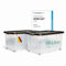 Novaliv 2x Aufbewahrungsboxen mit Deckel Groß 55L Anthrazit Nestbar stapelbar mit Clipverschluss Rollboxen Kunststoff BPA-frei 61x40x32,5 cm