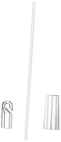 Venetian 17inch Blind Rod Tension Blinds Stick Opener Stick Window Parts Window Shade Wand Plastic Hooks for Hanging Sheer Drapes Vertical Wand with Hook Sticky PP