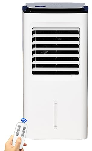 YVYKFZD 3 In 1 Portable Air Conditioners Fan, 15L Evaporative Air Cooler With Remote Control, 3 Position Speed Adjustment Cooling Fan, 24 Hour Timer, For Home Office