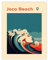 Artery8 The Seaside Calls Jaco Beach Costa Rica Modern Woman of the Waves Sea Siren Ocean Large Wall Art Poster Print Thick Paper 18X24 Inch