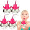 Single Girl With Straws Disco Ball Dance Holiday Wine Cowgirl Hat Cups
