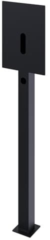 EVify Wallbox Standfuß • Wetterfeste Standsäule, Steele aus Aluminium mit Pulverbeschichtung • Universeller Wallbox Ständer für Elektroauto Ladestationen