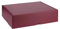 Caja de vinos extendida de cartón para botellas de vino - Portabotellas - Caja - Ginkgo Box, burdeos, 3 Bottiglie, Funda