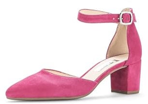 Gabor Damen Riemchen Pumps, Frauen Absatzschuhe,high Heels,hochhackige Schuhe,stoeckelschuhe,Ausgehschuhe,Abendschuhe,pink,37.5 EU / 4.5 UK