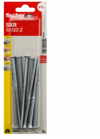 Fischer SXR 8 x 120 Z K NV Langschaftdübel 120mm 503415 1 Set