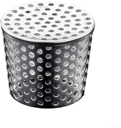 Oniissy Anti-blockierende Abdeckung für Dach, Bodenablauf, Edelstahl, Abflussschutz, rostfreies Metall für Entwässerung, Outdoor-Gartenwerkzeug (100 mm), YMO02F80B1LV5R7D7Y0Q3AMY3M53