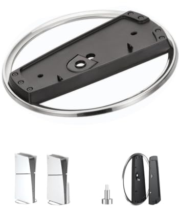 lriattp Vertikaler Standfuß für PS5 Pro Slim Playstation 5 Pro Standfuß PS5 Stabiler Halter mit Kompatibilität für Playstation 5